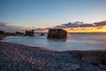 ruins of old war fort in Liepaja, Latvia