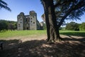 Ruins of the Old Wardour Castle, Wiltshire, the UK during the daytime