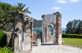 Ruins of the Oratory of Santa Caterina in Sestri Levante, Genoa province, Italy