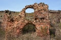 Ruins. Oreshek fortress in Shlisselburg