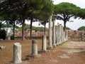 Ruins of Ostia Antica in Italy