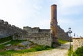 Ruins of ottoman Red Mosque, Berat, Albania Royalty Free Stock Photo