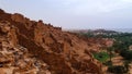 Ruins of Ouadane fortress in Sahara Mauritania