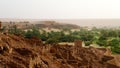 Ruins of Ouadane fortress in Sahara, Mauritania