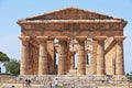 The archeological park of Paestum in Italy