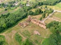 The ruins of palace-castle in Golshany