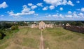 The ruins of the Palace complexthe residence of the Sapieha family in Ruzhany, Belarus