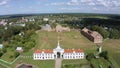 The ruins of the Palace complexthe residence of the Sapieha family in Ruzhany, Belarus