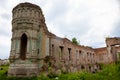 The ruins of the Palace von der Osten Saken on the border of the town of Nemeshaevo and the village of Mirotskoye, Kiev region,