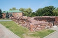 The ruins of the palace, which in 1918 signed the Brest-Litovsk and ended the First World War