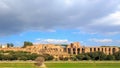 Ruins of the Palatine Hill is the centermost of t