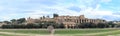The ruins on the Palatine Hill, the Circus Maximus, Rome, Italy Royalty Free Stock Photo