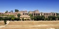 Ruins of Palatine hill palace in Rome, Italy Royalty Free Stock Photo