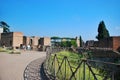 Ruins at the Palatine Hill in Rome, Italy