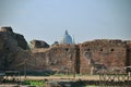 Ruins at the Palatine Hill in Rome, Italy