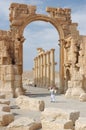 Ruins of Palmyra Royalty Free Stock Photo