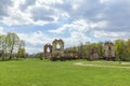 Ruins of Paulava Republic Pavlov Republic in Lithuania - Royalty Free Stock Photo