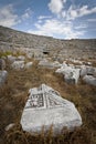 Ruins at Perga in Turkey Royalty Free Stock Photo