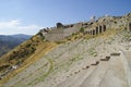 The ruins of Pergamon, birthplace of Hippocrates.