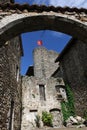 Ruins in Perouges Royalty Free Stock Photo