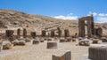 The ruins of Persepolis in Iran