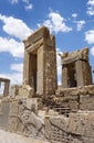 The ruins of Persepolis in Iran