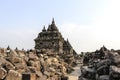 Ruins Of Plaosan Temple in Java Island, Indonesia Royalty Free Stock Photo