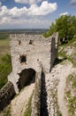 Ruins of Plavecky hrad Castle Royalty Free Stock Photo