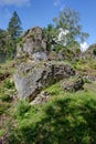 Ruins Poilvache, Yvoir, Dinant, Wallonia, Belgium Royalty Free Stock Photo