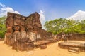 The Ruins Of Polonnaruwa, the Second Most Ancient Of Sri Lankas Kingdoms Royalty Free Stock Photo