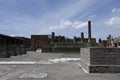 Ruins of Pompei, an ancient city buried by the 79 AD eruption of Mount Vesuvius