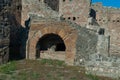 Ruins of Pompeii, buried Roman city near Naples