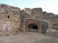 Ruins of Pompeii, buried Roman city near Naples