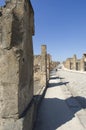 Ruins at Pompeii, Italy Royalty Free Stock Photo