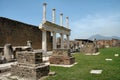 Ruins In Pompeii, Italy