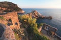 Ruins in Portovenere - Italy Royalty Free Stock Photo