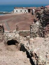 Ruins of Portuguese castle on Hormoz Island, Iran