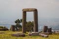 Ruins of the pre-Hispanic town of Xochitecatl Royalty Free Stock Photo