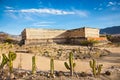 Ruins of the pre-hispanic Zapotec town Mitla, Mexico.