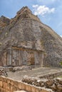 Ruins of the prehispanic town of Uxmal, a Unesco World Heritage