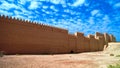 Ruins of Processional street of ancient Babylon in Hillah, Iraq Royalty Free Stock Photo