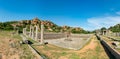 Ruins of public bath of ancient civilisation Royalty Free Stock Photo