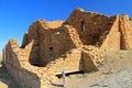 Chaco Culture National Historical Park, Pueblo del Arroyo Ruins in Chaco Canyon, Southwest Desert, UNESCO Site, New Mexico, USA