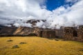 The ruins of the Pumamarka (Puma Marka) village in Peru