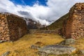 The ruins of the Pumamarka (Puma Marka) village in Peru