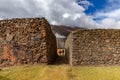 The ruins of the Pumamarka (Puma Marka) village in Peru Royalty Free Stock Photo