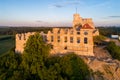 Ruins of Rabsztyn Castle in Poland