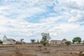 Ruins at the railway station in Klipplaat Royalty Free Stock Photo