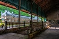 Ruins of Railwaystation in Canfranc Spain Royalty Free Stock Photo