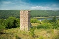 Castle in Rakovets village, Ukraine. Outward appearance